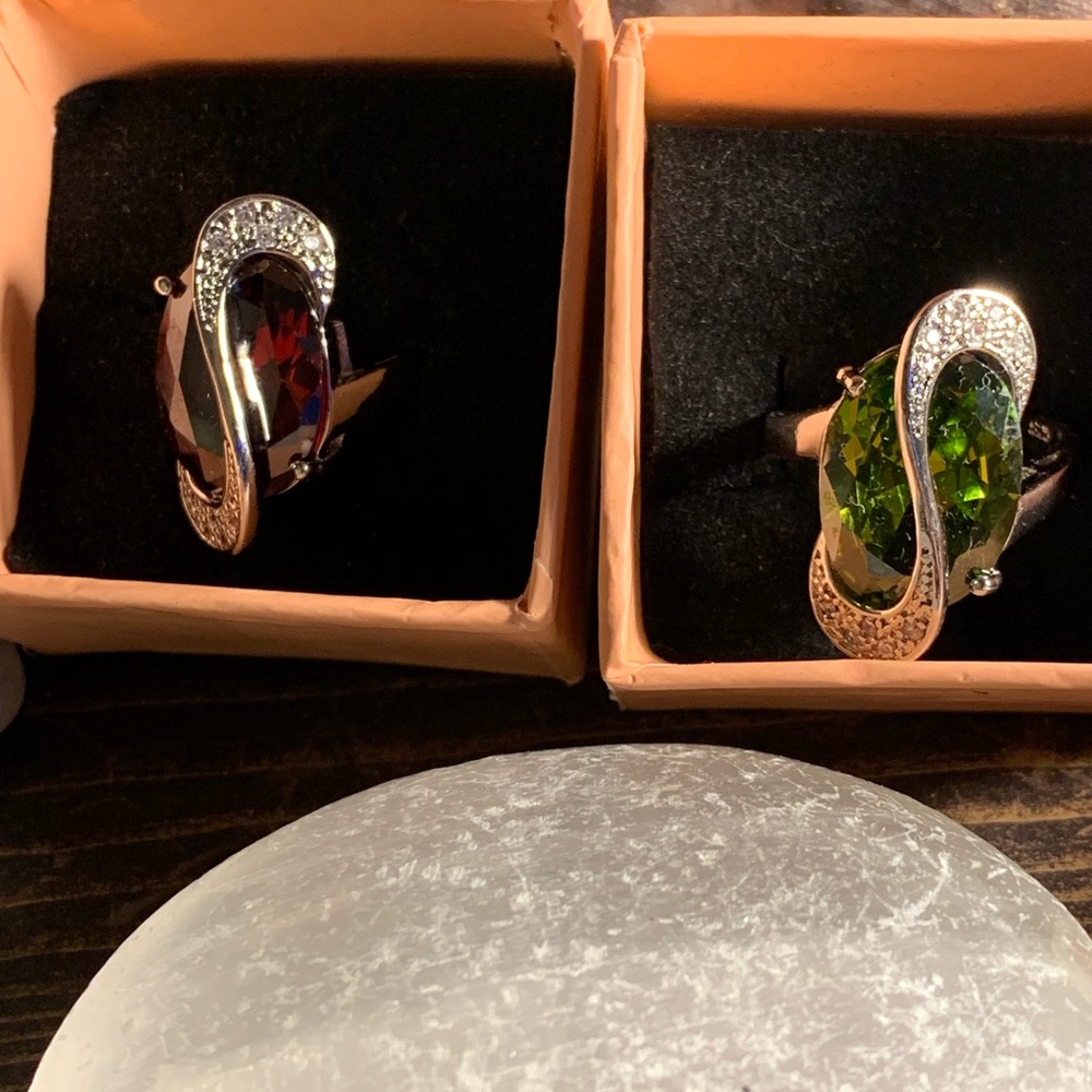 Only 4 LEFT! Handmade Sterling Precious Stone Ring